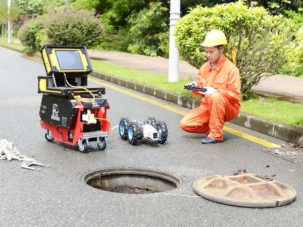 名山管道机器人检测